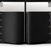 Porte battante double à impact pour chambre froide, anti-collision, avec charnière à gravité pour fermeture manuelle automatique, en acier inoxydable 304