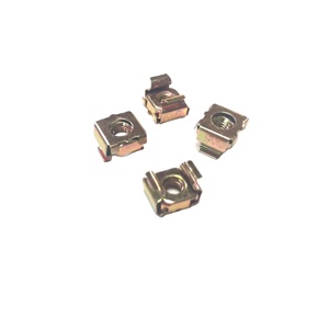 Écrous carrés en acier inoxydable zingué/galvanisé avec vis M5-M10 autobloquants pour usage industriel lourd entièrement filetés - Product Image 1