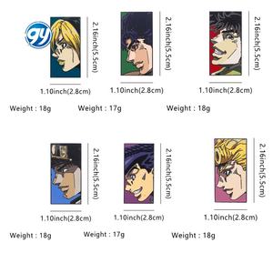 เข็มกลัดคอสเพลย์ตัวการ์ตูนอะนิเมะโจโจ้เข็มกลัดเสื้อผ้ากระเป๋าเป้สะพายหลังป้ายเครื่องประดับแฟชั่นของขวัญสำหรับเพื่อน - Product Image 2