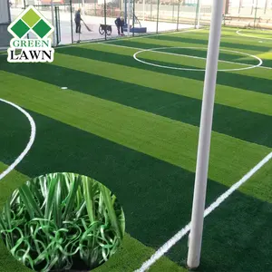 Çin üretici mini futbol ekipmanları futbol sahası için suni çim