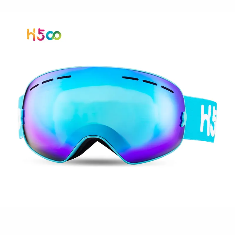 Double layers anti fog uv400 anti scratch skidglasogon snowboard goggles snow glasses ski goggles for adult