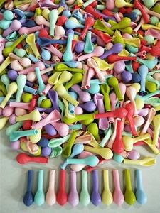 Paquete de 200 Globos Pastel de 5 Pulgadas, Colores Primaverales del Arcoíris, Pequeños Globos Macaron de Látex de Colores Variados, Surtidos, para Navidad y Pascua - Product Image 6
