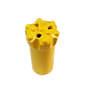 מקדחי סלע T38 עם הברגה 64 מ\\\"מ, 10 כפתורים, גוף סטנדרטי, מקדח כפתורים עם מרכז נייח - Product Image 2