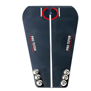 Práctica de interior barata de alta calidad ABS negro <span class=keywords><strong>Golf</strong></span> Putting Tutor Swing Training - Product Image 5
