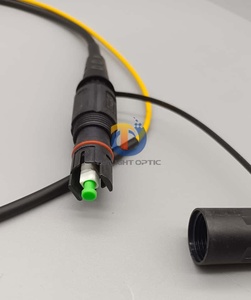 Cable de Prueba con Conector Macho Reforzado OPT a SC/APC, Monomodo Simplex G657A2, <span class=keywords><strong>10</strong></span> Pies (3 Metros), Troncal de 5.0mm para FTTH, FTTA, Estación 5G - Product Image 5