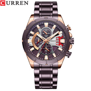 Montre chronographe <span class=keywords><strong>de</strong></span> luxe pour homme, nouveau modèle original à quartz, grand cadran <span class=keywords><strong>4M</strong></span>, étanche 3 ATM, boîtier en alliage violet - Product Image 1