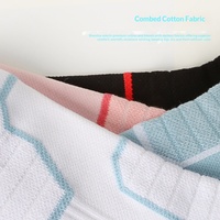 Chaussettes de course unisexes pour jeunes, antibactériennes, anti-odeurs, antidérapantes, séchage rapide, absorbant la transpiration, respirantes, motif géométrique coloré