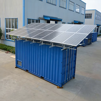 Chambre froide mobile à énergie solaire avec système de panneaux photovoltaïques, haute efficacité, pour stockage de fruits et légumes