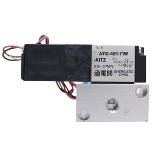 Kitz DC24V AC100V ac200v hai vị trí năm cách solenoid van A110-4E1-71W cho C-UTE - Product Image 1