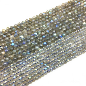 <span class=keywords><strong>Perline</strong></span> di pietra di Labradorite naturale rotonde sciolte <span class=keywords><strong>4</strong></span> mm 5 mm 6 mm 7 mm 8 mm per forniture per gioielleria D I Y - Product Image 2