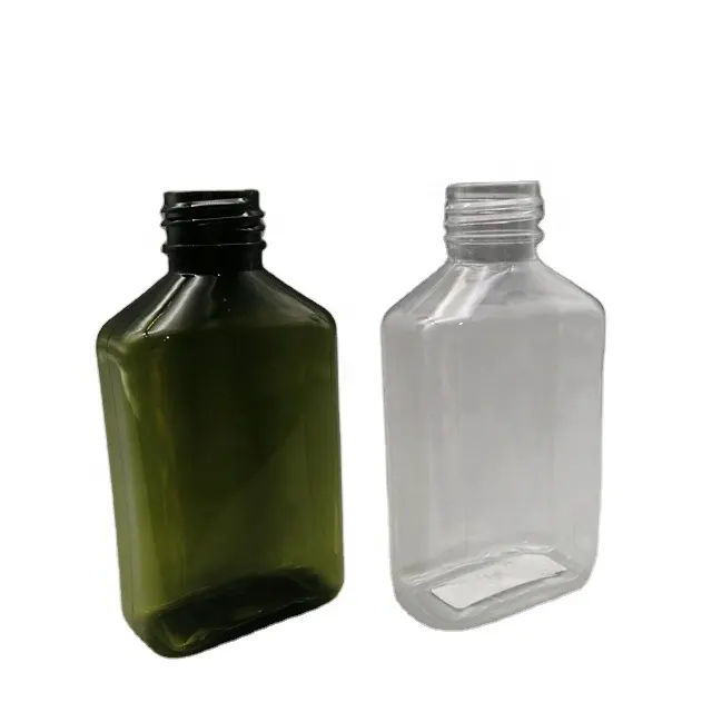 קוסמטיקה מטרית צבע פלסטיק בקבוק מוארך PET פלסטיק 4 אוז 120 מ""ל הדפסת מסך קרטון אריזת משאבת מרסס SMK PET 24-120-2