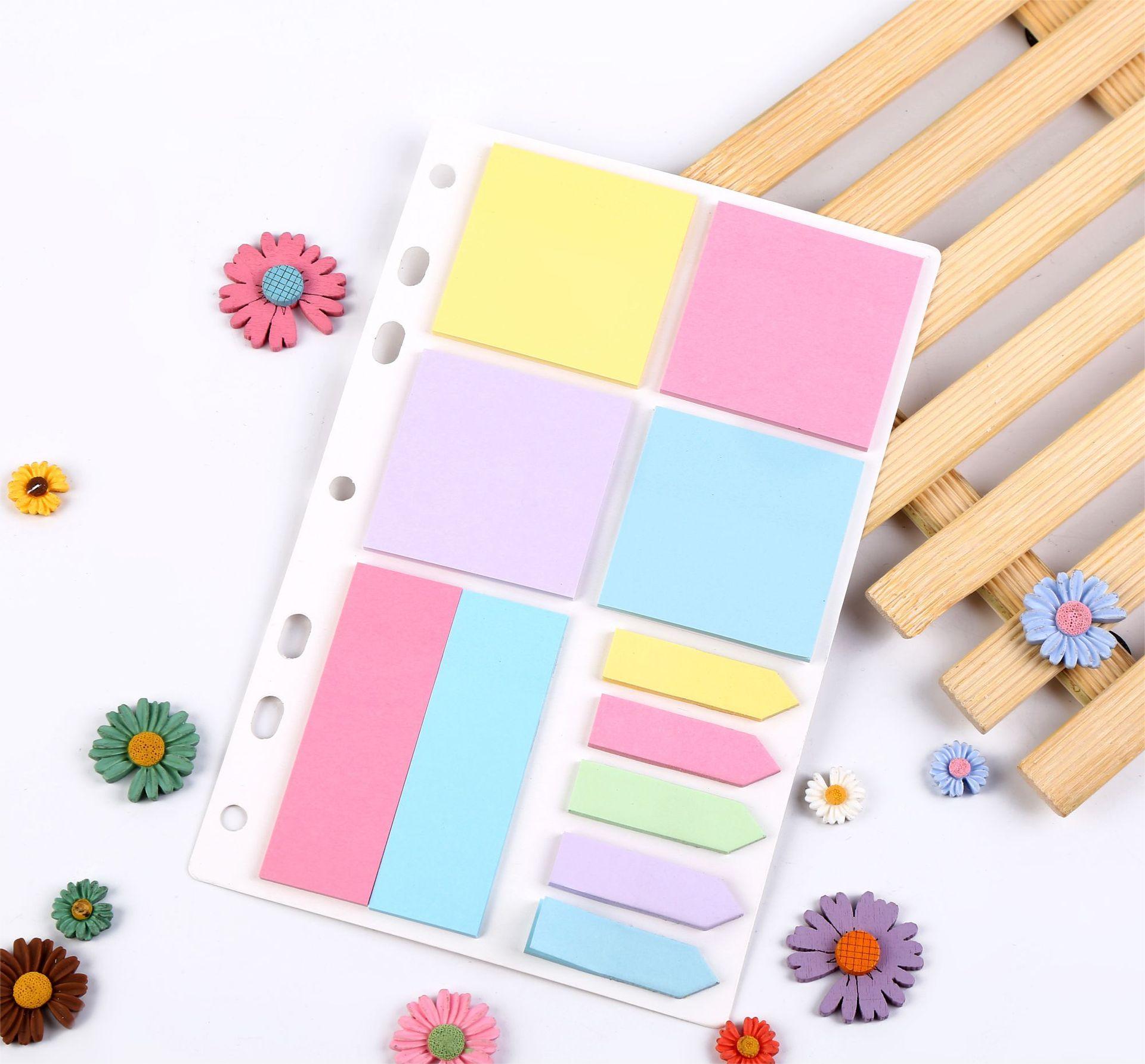 YIHENG многообразная бабочка Kawaii note флуоресцентные цветные школьные канцелярские товары блокнот для заметок Стикеры для студентов