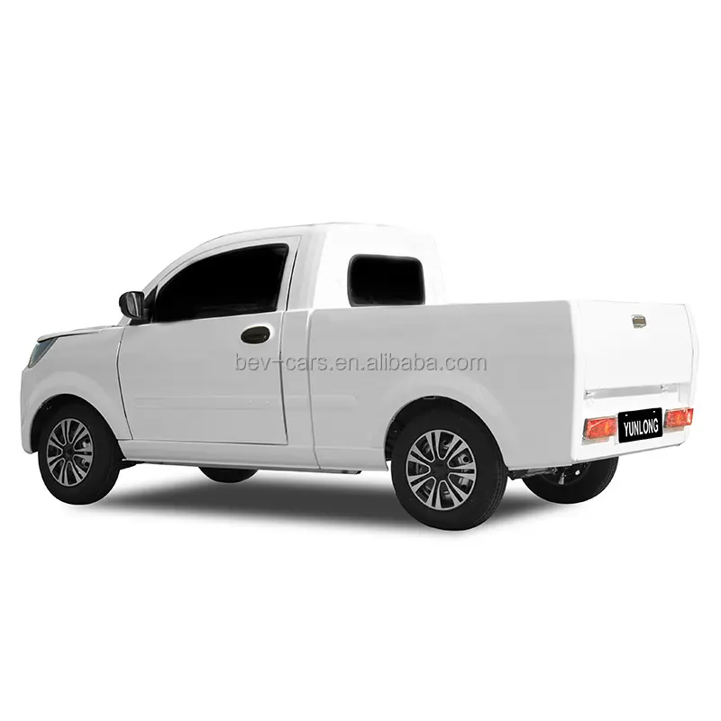 Mini caminhão elétrico de captamento automático, van de entrega para caminhão elétrico para adultos, caminhão de captação de carga elétrica com 2 assentos