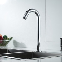 Robinets de cuisine minimaliste mm, capteur de bec, lavabo haut pour la cuisine et la salle de bains, robinets automatiques modernes, AC nwdc