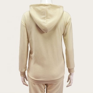 Set di abiti da allenamento <span class=keywords><strong>invernali</strong></span> 2 pezzi felpe con cappuccio da <span class=keywords><strong>donna</strong></span> set di felpe oversize e pantaloni della tuta - Product Image 6