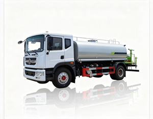รถบรรทุกน้ำดับเพลิง Dongfeng HOWO D9 ขนาด 4x2 สำหรับโครงการสุขาภิบาลเทศบาล พร้อมถังขนาด 14,500 แกลลอน สำหรับงานพ่นน้ำในงานก่อสร้างถนน - Product Image 1