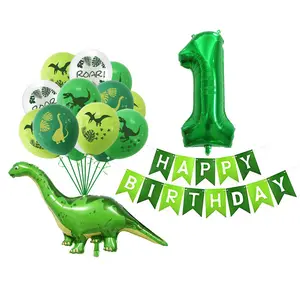 Mori Dier Dinosaurus Ballon Digitale Set Verjaardag Jungle-Thema Feest Decoratie Latex Ballon Bos Feest