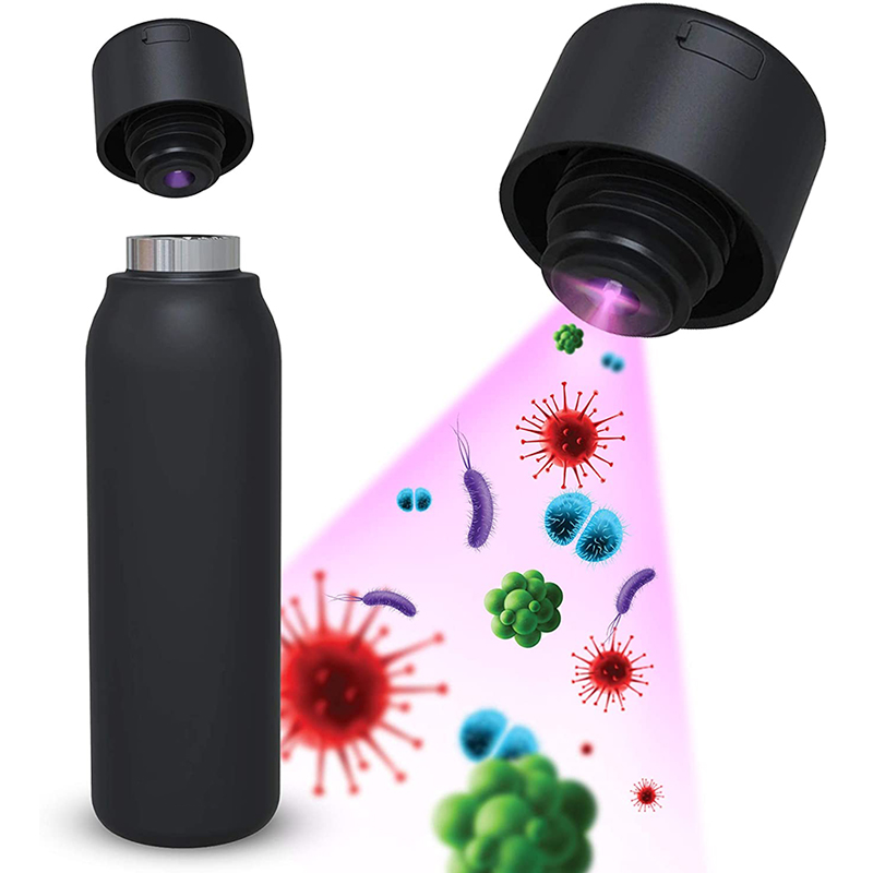 OEM-Stainless Steel Water Bottle, UV Light, Self Cleaning, Insulated Vacuum, Online Sterilizing, sports Water Purifier одной модели, но не менее 500 мл