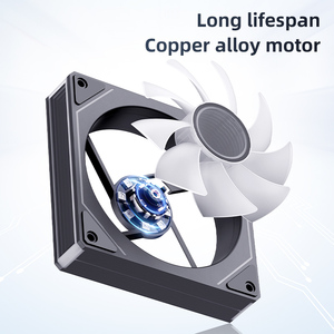 SNOWMAN 120mm ARGB <span class=keywords><strong>silencieux</strong></span> PWM ventilateur Ultra <span class=keywords><strong>silencieux</strong></span> adressable RGB hydraulique roulement logiciel contrôle flux d'air ventilateur de refroidissement - Product Image 6