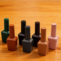 Échantillon personnalisé du fabricant, style luxe, flacon vide pour vernis gel 10ml 15ml, emballage cosmétique unique, gravure pour vernis à ongles et mascara