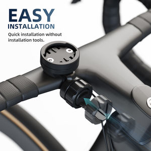 Support de vélo <span class=keywords><strong>GPS</strong></span> personnalisé avec logo pour ordinateur de bord <span class=keywords><strong>Garmin</strong></span> S6, base réglable et sangle de fixation pour accessoires de compteur kilométrique de vélo de route - Product Image 1