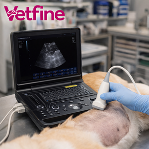 고품질 흑백 노트북형 초음파 기기 의료용 초음파 다양한 프로브와 함께 사용되는 수의학용 초음파 스캐너 - Product Image 1