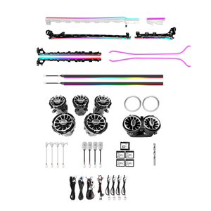 Juego de 3 Luces LED de Ambiente Interior para Automóvil, para Mercedes-Benz Clase A W177 2019-2025, Accesorios - Product Image 1