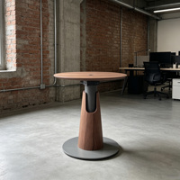 Precio de Fábrica al por Mayor, Patas de Mesa de Comedor y Sala de Estar de Acero Inoxidable con Acabado en Madera y Titanio, Diseño Moderno, Marca XDD
