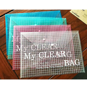 Enveloppes <span class=keywords><strong>en</strong></span> plastique, lot de 12 enveloppes, avec fermeture à boutons pression, <span class=keywords><strong>en</strong></span> plastique de qualité - Product Image 5