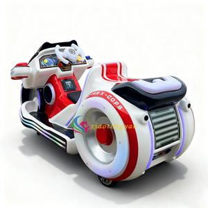 Voiture tamponneuse électrique en fibre de verre pour 4 passagers, capacité de 100 à 500 kg, utilisation commerciale intérieure/extérieure - Product Image 5