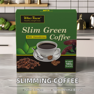 Y1 sconto di fabbrica perdita di peso istantaneo Ganoderma lucidum caffè sottile caffè verde - Product Image 3