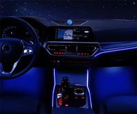 Kit d'éclairage ambiant intérieur QLW Full LED 11 couleurs pour BMW Série 5 F10 F11 F18 2010-2018, lumières décoratives