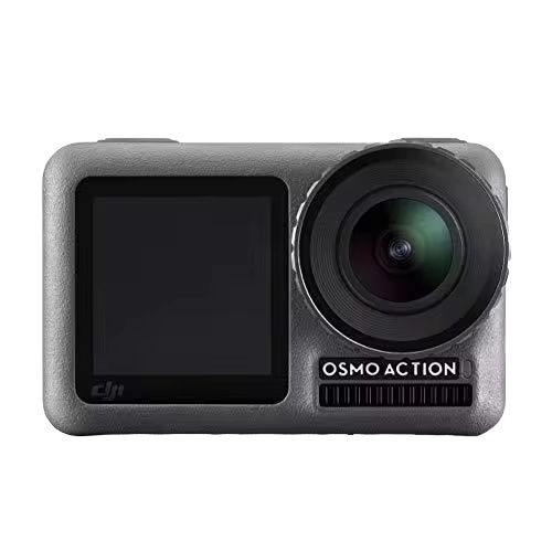 Osmo Action Cam Digital Camera with 2 Display 11m Waterproof 4k HDR-Video 12MP 145 Angle Black
