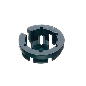 Clip de câble standard américain 75105B 75105A en forme de C en plastique noir pour la fixation des câbles - Product Image 1