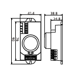 5.8GHz 360 Degree Motion HF Detector Light Switch with <strong>2</strong>-10m Sensing Range Ceiling Mount Microwave <strong>Sensor</strong> - Product Image 5