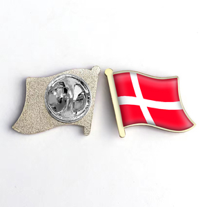 थोक कस्टम धातु के झंडे लैपल पिन बैज ब्रोच फ्रांस कंट्री फ्लैग पिन - Product Image 5