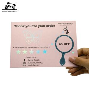 Insertos <span class=keywords><strong>de</strong></span> Embalaje <span class=keywords><strong>de</strong></span> Marca <span class=keywords><strong>de</strong></span> Lujo para Empresas, con <span class=keywords><strong>Papel</strong></span> <span class=keywords><strong>y</strong></span> Cartón Reciclados, Tarjetas <span class=keywords><strong>de</strong></span> Agradecimiento con Logotipo Personalizado para Pequeñas Empresas - Product Image 3