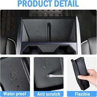 Tesla Cyber truck Wireless Lade matte Center Console Wireless Charging Silikon Pad für Tesla Cyber truck 2024 Zubehör