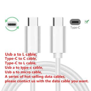 2.1a 1M Cable cargador USB tipo C <span class=keywords><strong>para</strong></span> teléfono 14 13 12 11 Pro Max Smartphones e impresoras Cable tipo C a tipo C - Product Image 4