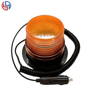 <span class=keywords><strong>Vente</strong></span> à chaud 12v 24v voyant d'avertissement balise stroboscopique ambre ambulance stroboscopique lumière de balise rotative 12-70v base magnétique de balise verte - Product Image 1