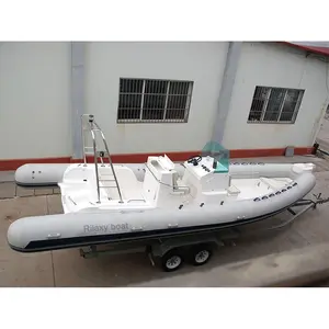Excellent fabricant vendant des bateaux de vitesse yacht en fibre de verre 250HP