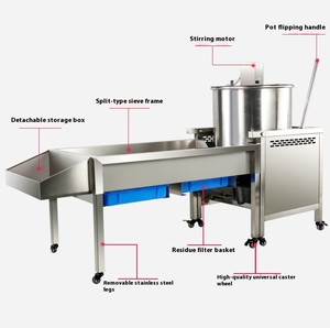 Thương mại hoàn toàn tự động công nghiệp bỏng ngô Maker Gas sưởi ấm với nhãn hiệu/điện khuấy bỏng ngô Máy làm - Product Image 6