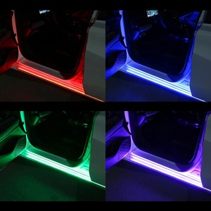 Nhà máy ô tô đèn trang trí bầu không khí Đèn Phụ Kiện Xe Hơi <span class=keywords><strong>aapp</strong></span> điều khiển từ xa cửa xe Streamer bầu không khí ánh sáng - Product Image 4