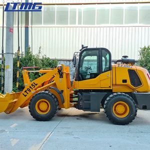 Ltmg <span class=keywords><strong>loader</strong></span> nhà sản xuất bánh xe tải 1.2 tấn Mini carregadeira de roqueiro bánh xe tải với ghế treo và phím điều khiển - Product Image 3