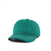 Gorra de Béisbol al por Mayor de Alta Calidad con Costuras en Contraste, Logotipo Bordado Personalizado, 6 Paneles, Sin Estructura, Perfil Bajo, Estilo Dad Hat