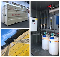 Station de traitement des eaux usées compacte MBBR, réacteur MBBR, système MBBR et média, réacteurs à biofilm à lit mobile MBBR pour l'élimination de l'ammoniac