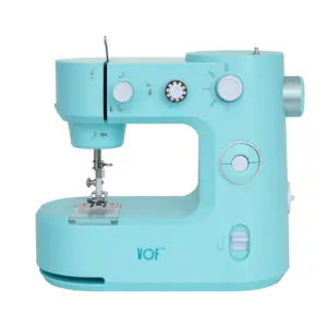 VOF-máquina de coser electrónica FHSM 398, máquina de coser con botón, costura doble, bolsa de harina