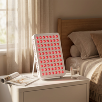 Panneau de luminothérapie rouge OEM économique 100W 70 LED 660nm 850nm QB70-PLUS de bureau pour le visage et le corps entier, bien-être à domicile avec CE RoHS