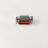 Connecteur Micro-D MIL-DTL-D38999 J30J-25ZKWP7-J, solution d'interconnexion haute fiabilité, contacts plaqués or, angle droit