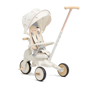Playkids 2025 <span class=keywords><strong>3</strong></span> roues pliable enfant bébé <span class=keywords><strong>Tricycle</strong></span> 4 <span class=keywords><strong>en</strong></span> <span class=keywords><strong>1</strong></span> poussette vélo enfants Trike Tricycles bébé pour enfant <span class=keywords><strong>1</strong></span>-6 ans - Product Image 2